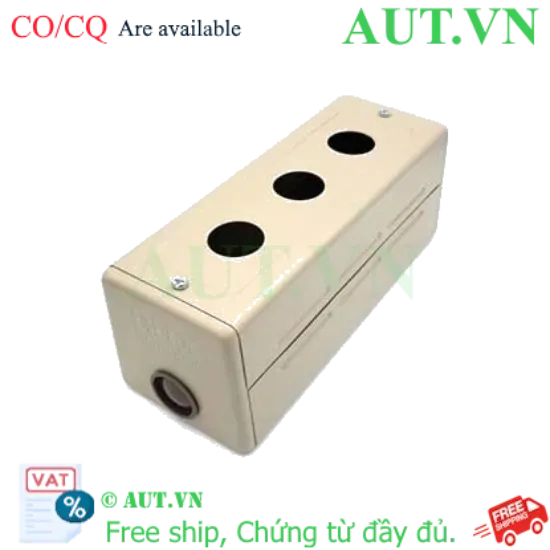 Ảnh của Hộp Nút Nhấn Hanyong Nux HY-3003 - 3 Lỗ Phi 30mm, Thép Sơn Tĩnh Điện, Lắp Nổi Siêu Bền | AUT VN