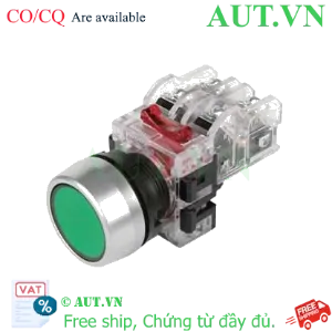 Ảnh của Nút Nhấn Nhả Hanyoung Nux MRF-RM1G Phi 22 Xanh Lá - 1NO+1NC, IP65 | AUT VN