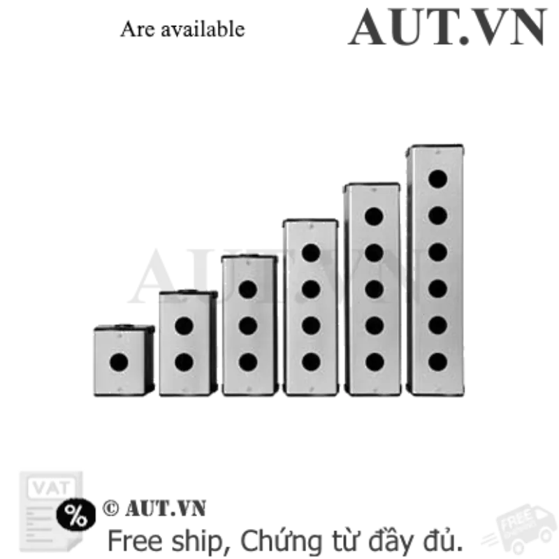 Ảnh của Tủ Điện Nút Nhấn Hanyoung Nux HY-2504N | 4 Lỗ Φ25mm, Thép Sơn Tĩnh Điện Siêu Bền | AUT VN