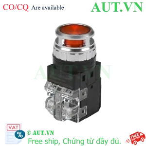 Ảnh của Nút Nhấn Có Đèn Hanyoung Nux CRX-G30MAR | Phi 30mm, Đèn Đỏ, Nhấn Nhả 1NO+1NC