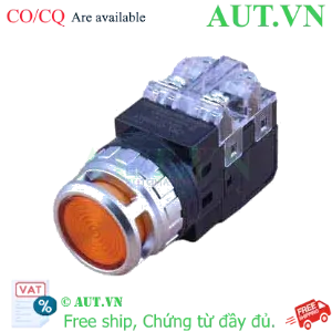Ảnh của Nút Nhấn Có Đèn Hanyoung Nux CRX-G30MAY | Ø30mm, LED Vàng, 1NO+1NC