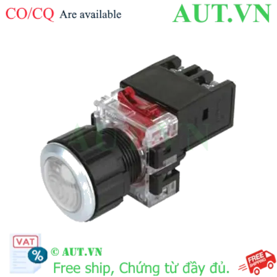 Ảnh của Đèn Báo Hanyoung Nux MRP-NA0W LED Trắng Ø25mm - 100-240VAC, IP65, Chính Hãng AUT VN