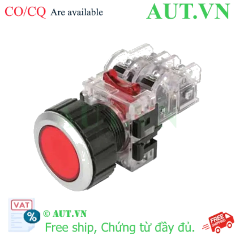Ảnh của Nút Nhấn Hanyoung Nux MRF-AA1R Phi 30mm - Nhấn Giữ, 1NO+1NC, IP65