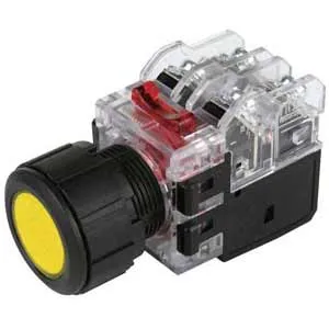 Ảnh của Nút Nhấn Có Đèn Hanyoung Nux MRX-KM1D0Y - Phi 25mm, LED Vàng, 1NO+1NC, IP65