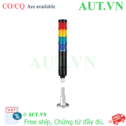 Ảnh của Đèn tháp kết nối mạng LAN Qlight QT50L-ETN-WM-4-24-RAGB-SZ18