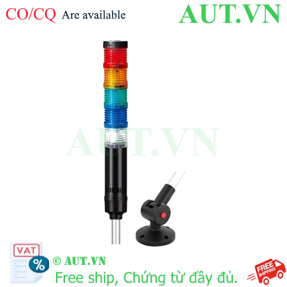 Ảnh của Đèn tháp kết nối mạng LAN Qlight QT50L-ETN-WM-5-24-RAGBW-QLA18