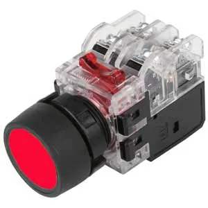 Ảnh của Nút Nhấn Giữ Hanyoung Nux MRX-TA1A0R | Đèn LED Đỏ 220V, 1NO+1NC, IP65