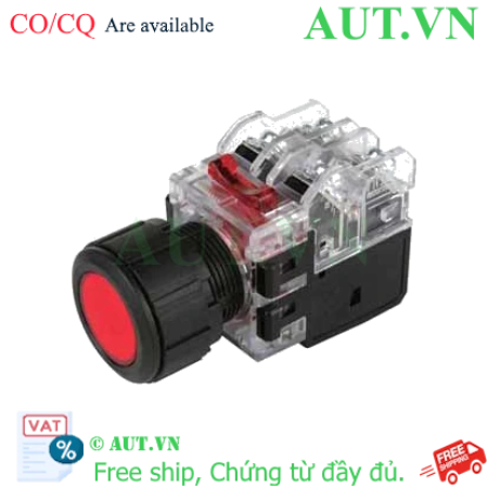 Ảnh của Công tắc nút nhấn Hanyong Nux MRX-KM1A0R (Ø25mm, Đèn LED, 1NO+1NC) - Chính hãng AUT VN