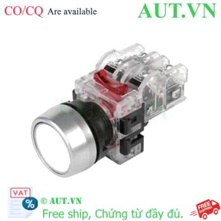 Ảnh của Công tắc nút nhấn Hanyong Nux MRF-RM2W (Phi 22, Nhấn nhả, 2NO+2NC) - AUT VN