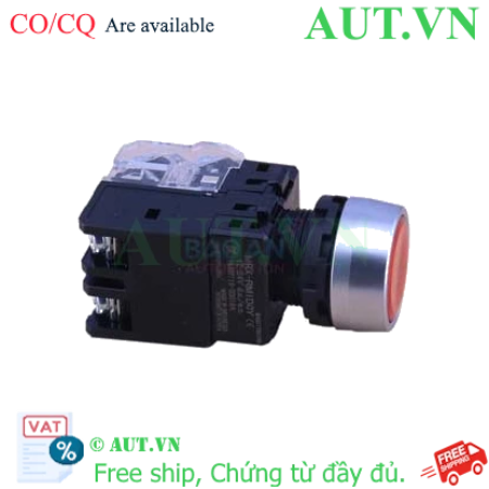 Ảnh của Nút Nhấn Có Đèn Hanyoung Nux MRX-RM1D0Y (Vàng, D22, 1NO+1NC) - Chuẩn IP65