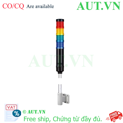 Ảnh của Đèn tháp kết nối mạng LAN Qlight QT50L-ETN-WM-4-12-RAGB-LW18