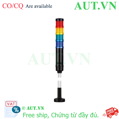 Ảnh của Đèn tháp kết nối mạng LAN Qlight QT50L-ETN-WM-4-24-RAGB-QZ18