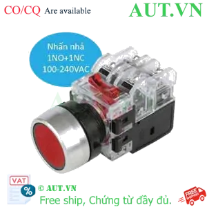 Ảnh của Nút Nhấn Hanyoung Nux MRX-RM1A0R | Ø22mm, LED Đỏ, 1NO+1NC, IP65 - AUT VN