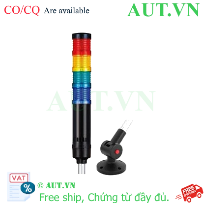 Ảnh của Đèn tháp kết nối mạng LAN Qlight QT50L-ETN-WS-4-12-RAGB-QLA18