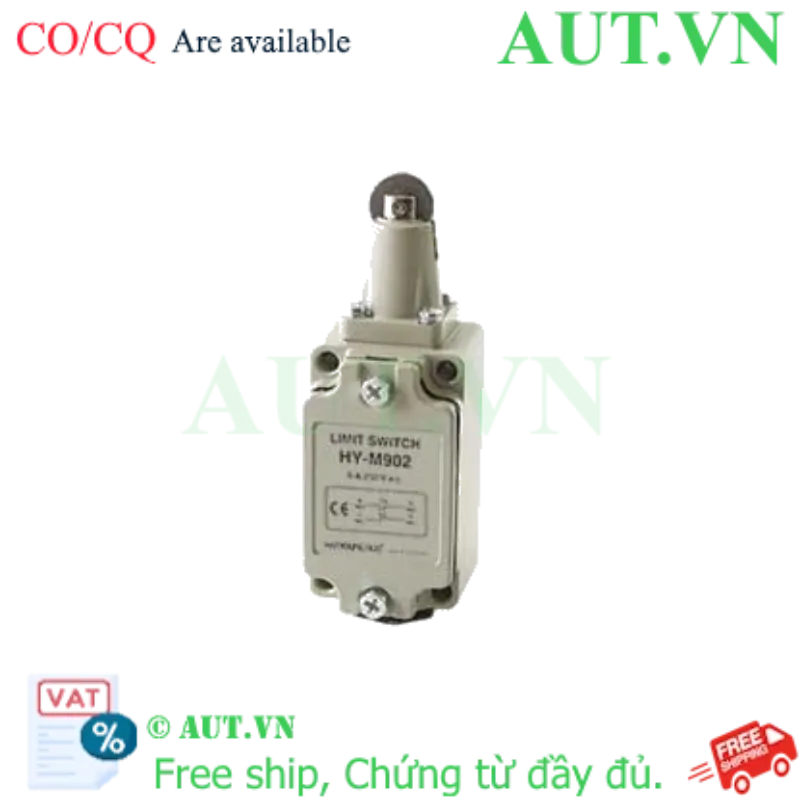 Ảnh của Công tắc hành trình Hanyoung Nux HY-M902 - Roller Plunger, IP67 | AUT VN