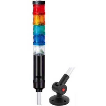 Ảnh của Đèn tháp kết nối mạng LAN Qlight QT50L-ETN-WM-5-12-RAGBW-QLA18