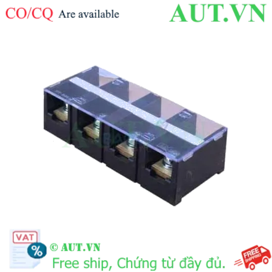 Ảnh của Cầu Đấu Dây Hanyoung Nux HYT-1504 (150A, 4 Cực) - Chống Cháy, Vít M9 Siêu Bền | AUT VN