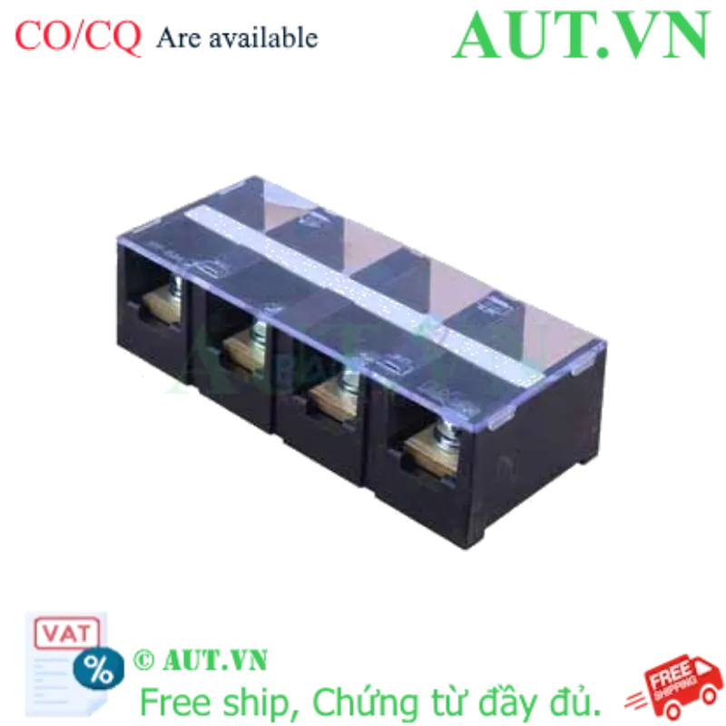 Ảnh của Cầu Đấu Dây Hanyoung Nux HYT-1504 (150A, 4P) - Vít M9 Chống Move, Chống Cháy | AUT VN