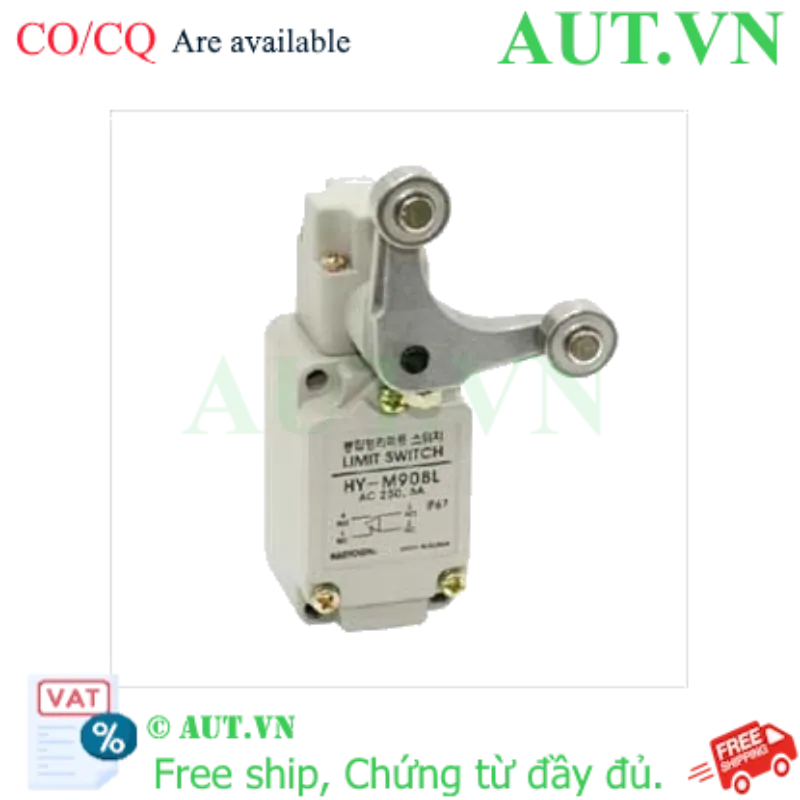 Ảnh của Công tắc hành trình Hanyoung Nux HY-M908L | Cần gạt chữ U IP67 - AUT VN