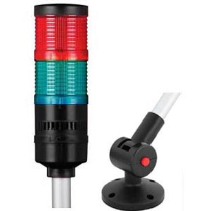 Ảnh của Đèn tháp kết nối mạng LAN Qlight QT70L-ETN-WM-2-12-RG-QLA24