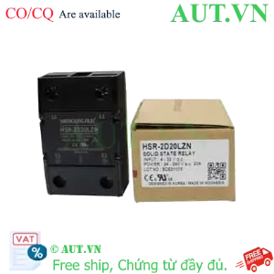 Ảnh của Relay Bán Dẫn Hanyoung Nux HSR-2D20LZN | 20A, 5-24VDC, Zero-Cross Chống Nhiễu