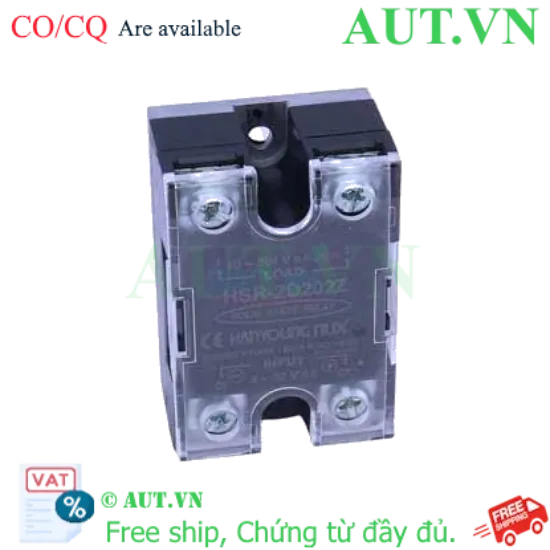 Ảnh của Relay Bán Dẫn Hanyoung Nux HSR-2D202R | 1 Pha, 20A, 5-24VDC - Chính Hãng AUT VN