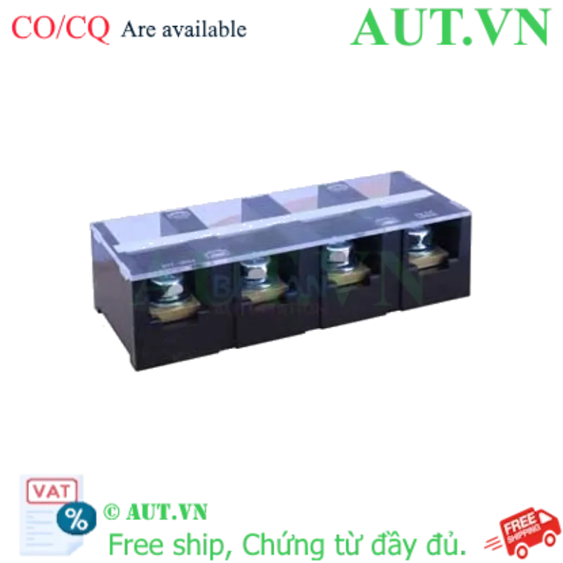 Ảnh của Cầu Đấu Dây Hanyoung Nux HYT-2004 | 200A, 4P, Vít M9 Siêu Chắc - AUT VN