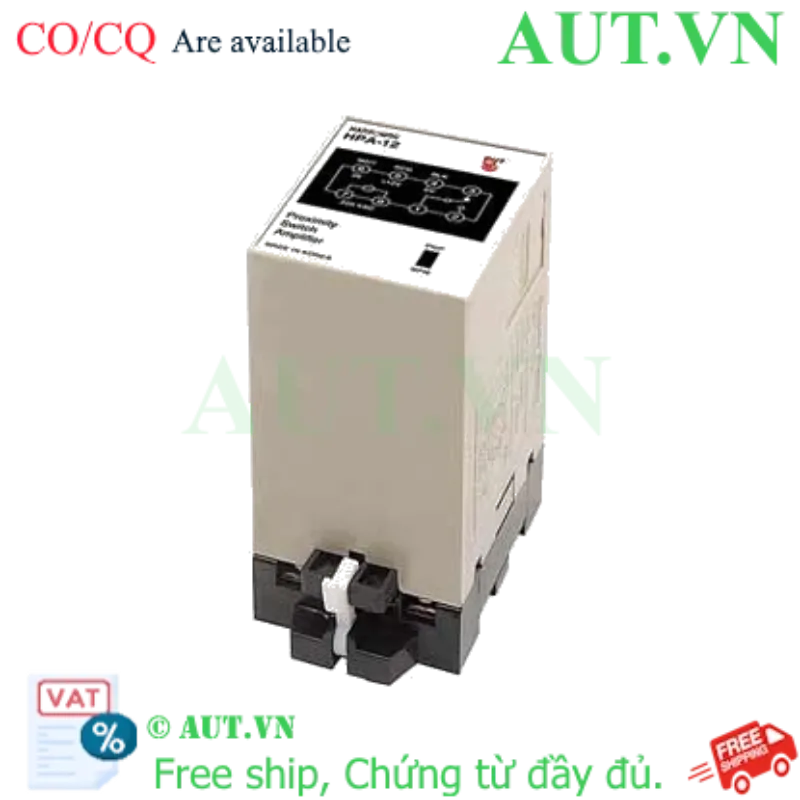 Ảnh của Bộ Điều Khiển Cảm Biến Hanyong Nux HPA-12 | Chuyển Đổi NPN/PNP, Nguồn 220VAC, Relay Siêu Tốc