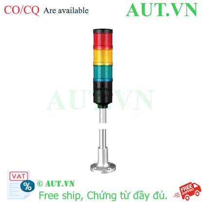 Ảnh của Đèn tháp kết nối mạng LAN Qlight QT70L-ETN-WM-3-24-RAG-SZ24