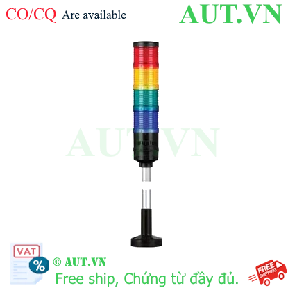 Ảnh của Đèn tháp kết nối mạng LAN Qlight QT70L-ETN-WA-4-12-RAGB-QZ24