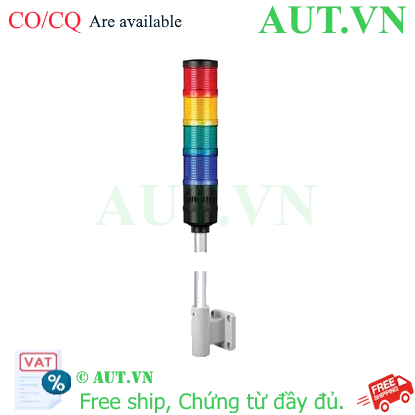 Ảnh của Đèn tháp kết nối mạng LAN Qlight QT70L-ETN-WM-4-12-RAGB-LW24