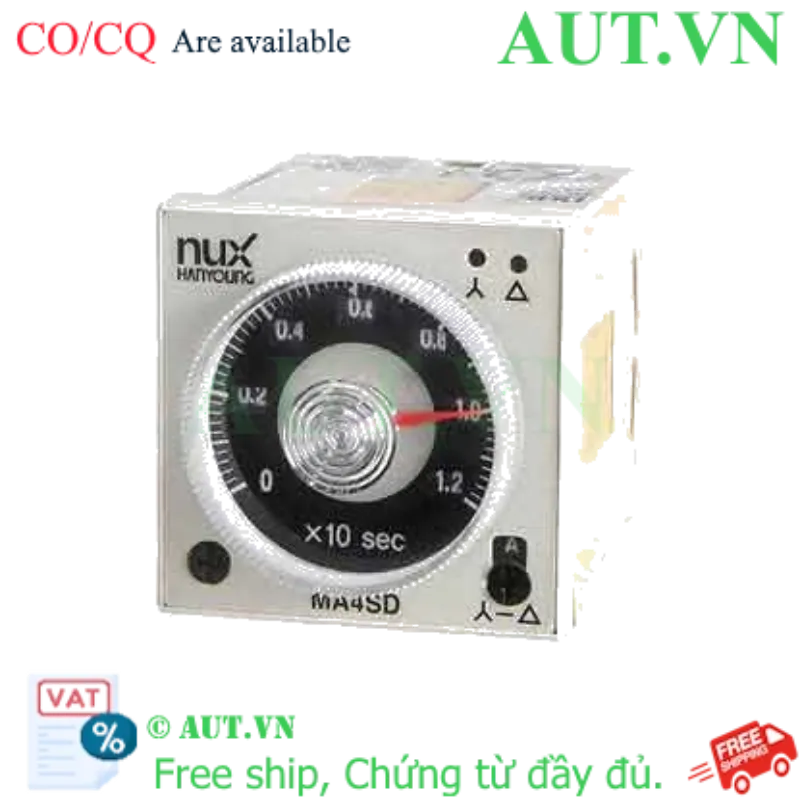 Ảnh của Timer Hanyoung Nux MA4SD – Bộ Đặt Thời Gian Khởi Động Sao Tam Giác Chuyên Dụng