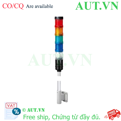 Ảnh của Đèn tháp kết nối mạng LAN Qlight QT70L-ETN-WS-5-12-RAGBW-LW24