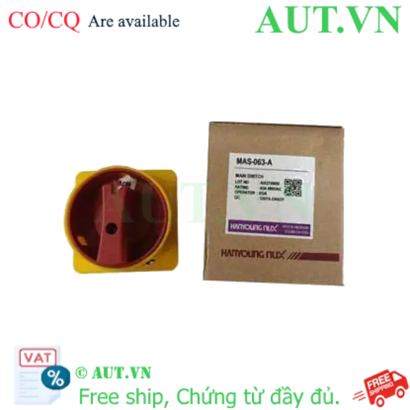 Ảnh của Công tắc nút nhấn Hanyong Nux MAS-063-A