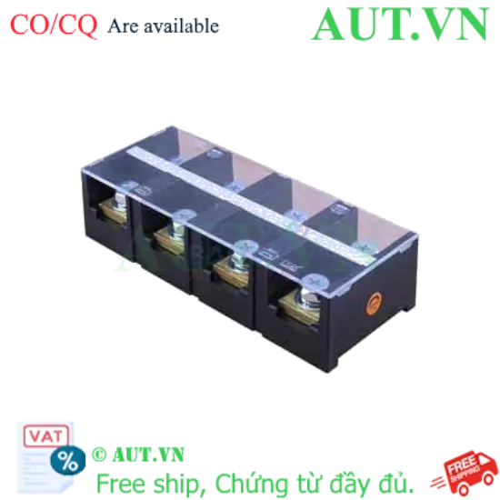 Ảnh của Cầu Đấu Dây Hanyong Nux HYT-3004 | 300A, 4P, Vít M10 Chống Move - AUT VN