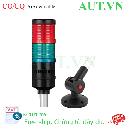 Ảnh của Đèn tháp kết nối mạng LAN Qlight QT70L-ETN-WM-2-24-RG-QLA24