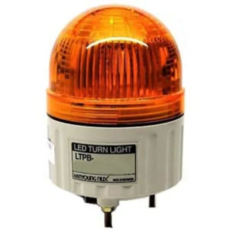 Ảnh của Đèn Tín Hiệu Cảnh Báo Hanyoung Nux LTP-12-Y | LED Vàng 84mm, Xoay & Nháy, IP54