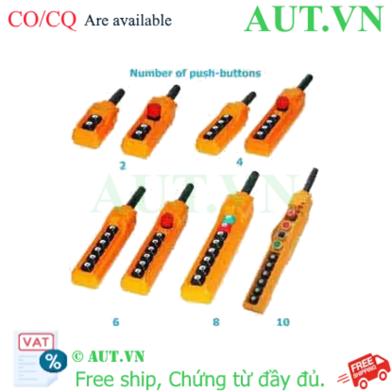 Ảnh của Công tắc nút nhấn Hanyong Nux HY-1026SDDD
