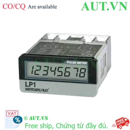 Ảnh của Đồng hồ đếm xung Hanyoung Nux LP1 - 8 Chữ Số, Ngõ Vào NPN, Chống Nước IP66