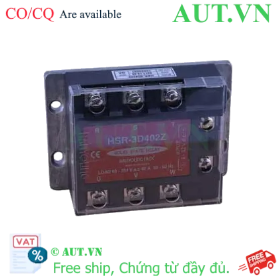 Ảnh của Relay Bán Dẫn Hanyoung Nux HSR-3D402Z | 3 Pha, 40A, Zero-Cross