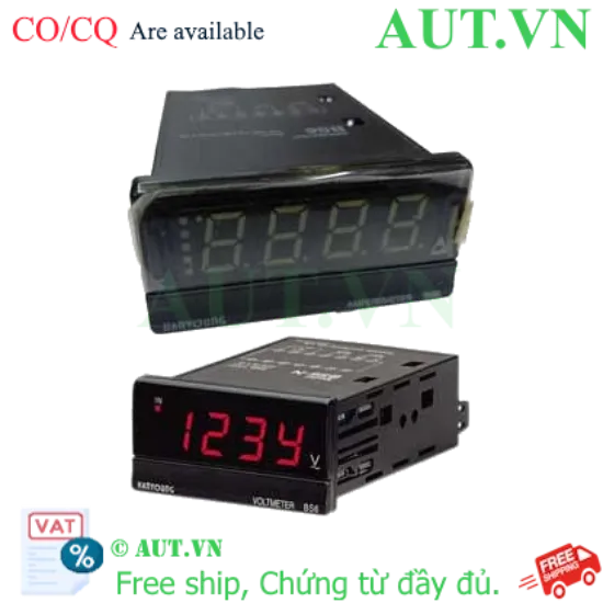 Ảnh của Đồng hồ đo dòng DC Hanyong Nux BS6-ND213 | Tín hiệu 4-20mA, LED Đỏ, Lắp Tủ Điện