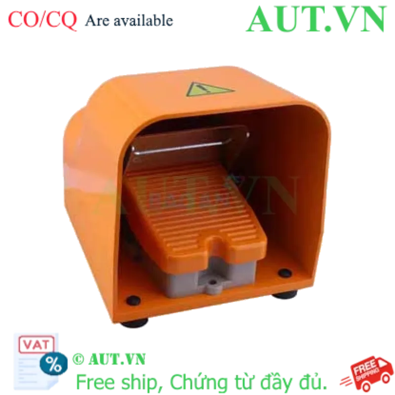 Ảnh của Công tắc bàn đạp Hanyoung Nux HY-104 Thân Nhôm, 1NO+1NC, Có nắp bảo vệ