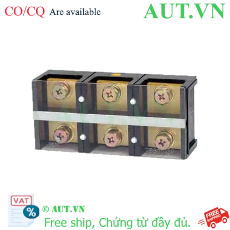 Ảnh của Cầu Đấu Dây Hanyoung Nux HYT-5003 | 500A, 3 Pha, Vít M12 Chống Move - AUT VN