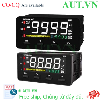 Ảnh của Đồng hồ đo đa năng Hanyoung Nux LM3-4DV-N-A | LCD, Chính xác cao, 48x48mm