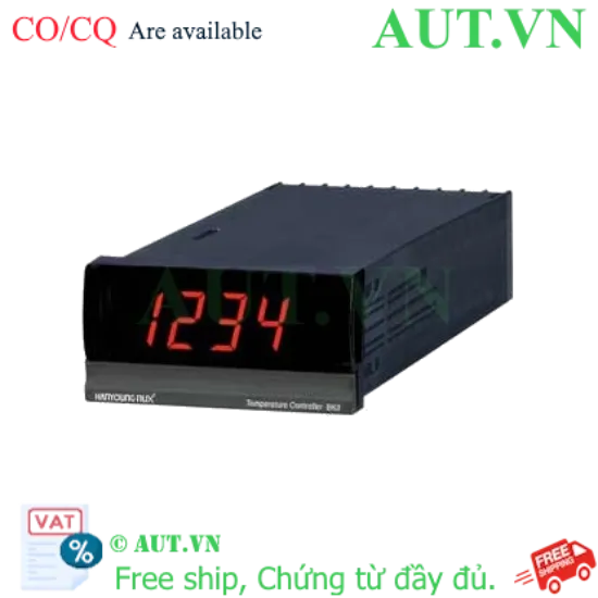 Ảnh của Đồng hồ Hiển thị Nhiệt độ Hanyoung Nux BK3-P1 - Cảm biến PT100, LED Đỏ, Chuẩn DIN 96x48mm | AUT VN