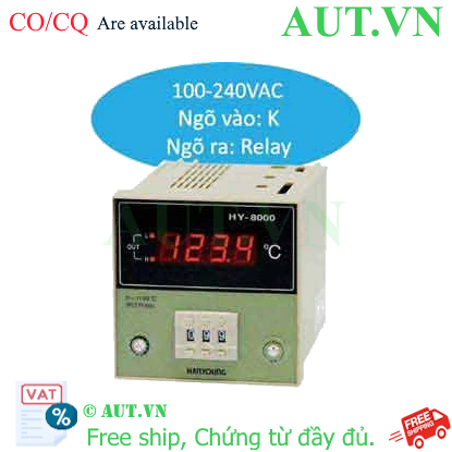 Ảnh của Đồng hồ nhiệt Hanyong Nux HY-8000-KMNRA-12