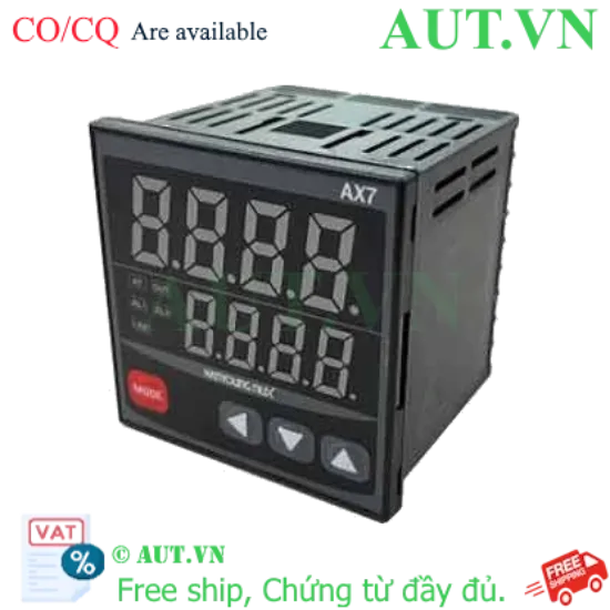 Ảnh của Đồng hồ nhiệt Hanyoung Nux AX7-1BA | Điều khiển PID chính xác, 3 Ngõ ra, Kích thước 72x72mm - AUT VN