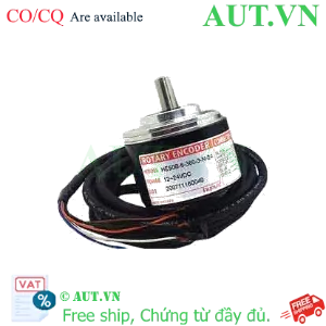 Ảnh của Encoder Hanyoung Nux HE50B-8-1000-3-T-24 | 1000 Xung, Trục 8mm, 12-24VDC
