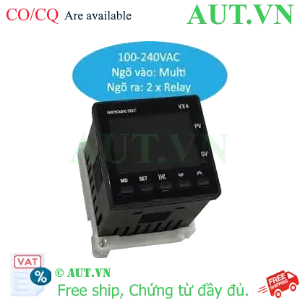 Ảnh của Bộ điều khiển nhiệt độ Hanyoung Nux VX4-UMNA-A1C | PID 2-DOF, 2 Ngõ ra Relay, IP66
