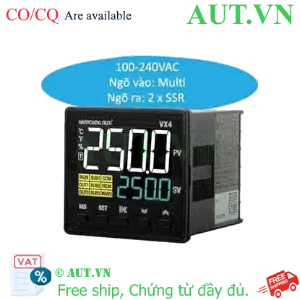 Ảnh của Bộ Điều Khiển Nhiệt Độ Hanyoung Nux VX4-USNA-A1C | PID 2-DOF, Ngõ Ra SSR, Chuẩn IP66